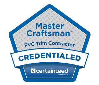 CertainTeed Master Craftsman - PVC Trim Contractor, Credentialed